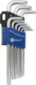 Набор ключей КОБАЛЬТ Torx T10-T50 9 шт.